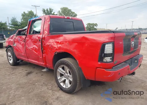 2013 Ram 1500 Sport from USA, damaged, VIN 1C6RR7MT2DS672184